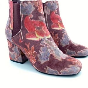 Indigo rd velvet ankle boots